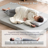 タンスのゲン TANSU NO GEN Japanese Futon Mattress, Twin XL, Made in USA, 純高反発 Foam Produced by Japan, Tri-Fold, Extra Thickness 4" Medium-Firm, Foldable, Sleeping Tatami Mattress for Floor, 85600100(92551) タンスのゲン