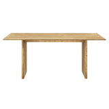 Modway Amistad 72" Solid Wood Modern Farmhouse Rectangular Oak, 70" Dining Table Modway
