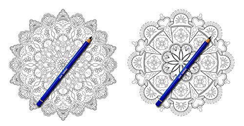 The Art of Mandala: Adult Coloring Book Featuring Beautiful Mandalas Designed to Soothe the Soul KAVNLON