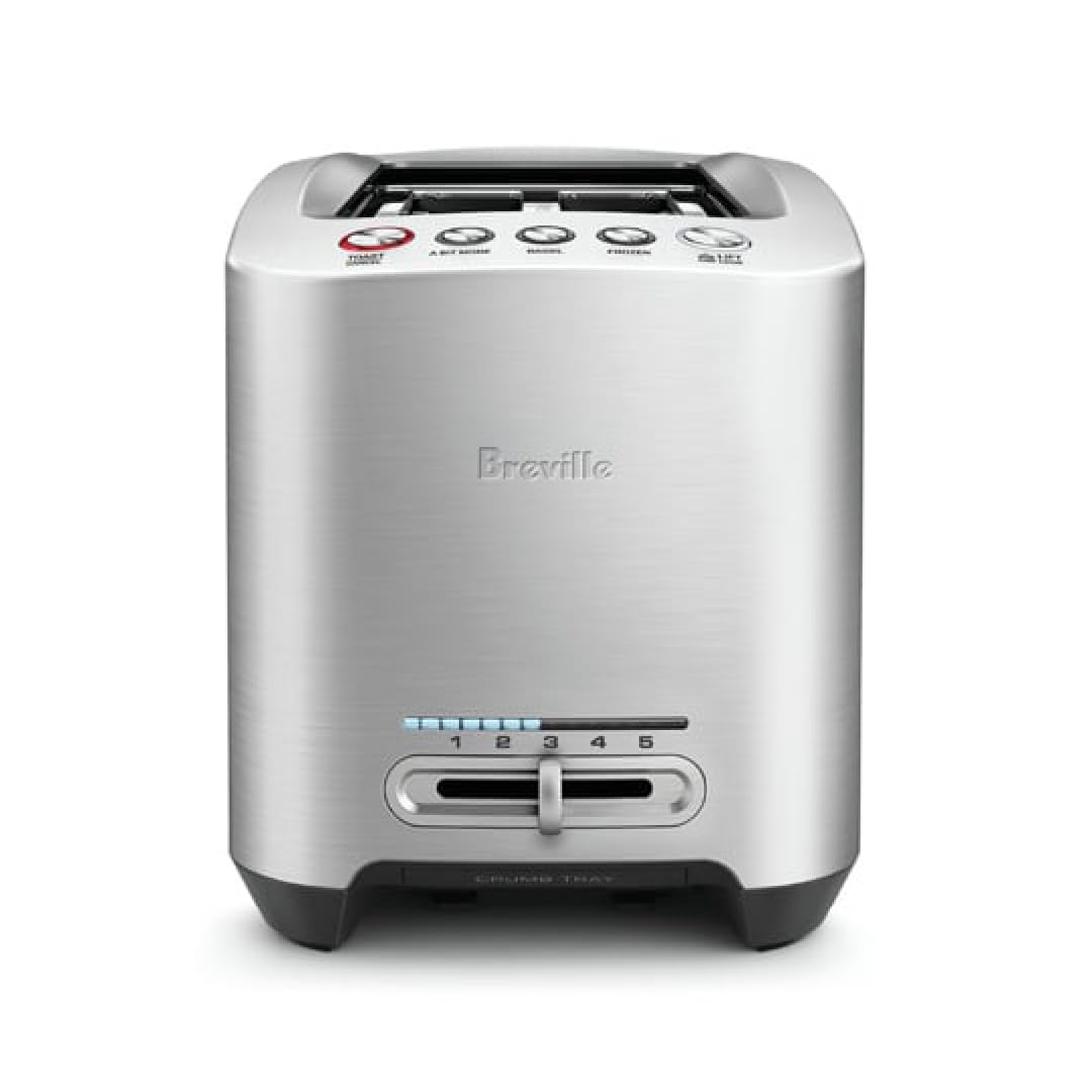 Breville Smart Toaster, 2-Slice, Brushed Aluminum Breville