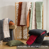 Homelike Moment Queen Comforter Set Brown, Comforters Queen Size Set Lightweight Reversible Down Alternative Bed Comforter Full Size Soft, All Season 3 Pieces Sets Brown/Beige Homelike Moment