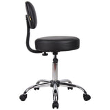 Be Well Medical Spa Professional 26.5-Inch Drafting Stool, Black (B245-BK) B245-BK Boss Office Products