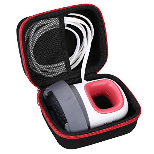 Aproca Case Compatible with Cricut EasyPress Mini Heat Press, Storage Portable Bag for Machine and Accessories -Black with Red Zipper (Case Only) Aproca