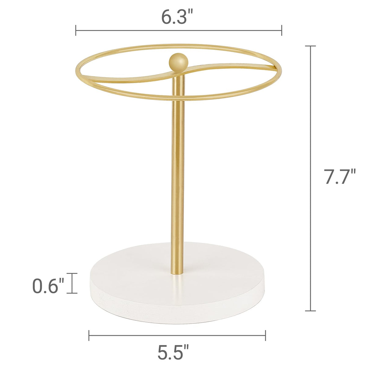 Mkono Sunglasses Organizer Glasses Holder Stand Sunglass Storage Display Eyeglasses Rack for up to 12 Pairs of Eyewear Glasses for Table Dresser Desk Countertop Bedroom, Set of 1, Gold Mkono