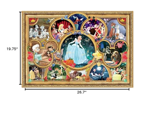 Buffalo Games - Disney - Classic Collage - 2000 Piece Jigsaw Puzzle for Adults -Challenging Puzzle Perfect for Game Nights - Finished Size is 38.50 x 26.50 Buffalo Games