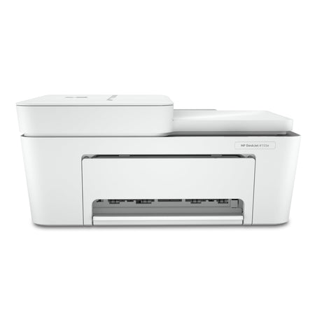 HP DeskJet 4155e Wireless Color Inkjet Printer, Print, scan, copy, Easy setup, Mobile printing, Best-for home, 3 months of Instant Ink included,white HP