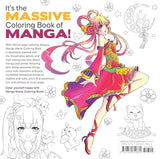 Manga Mania Coloring Book: Over 100 Cute Characters to Color – Manga and Anime Coloring Book for Adults and Kids WoodArtSupply