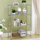 14" D x 36" W x 54" H Adjustable NSF-Certified Metal Shelf Wire Shelving Unit Storage for Small Places Restaurant Garage Pantry Kitchen Garage BestOffice