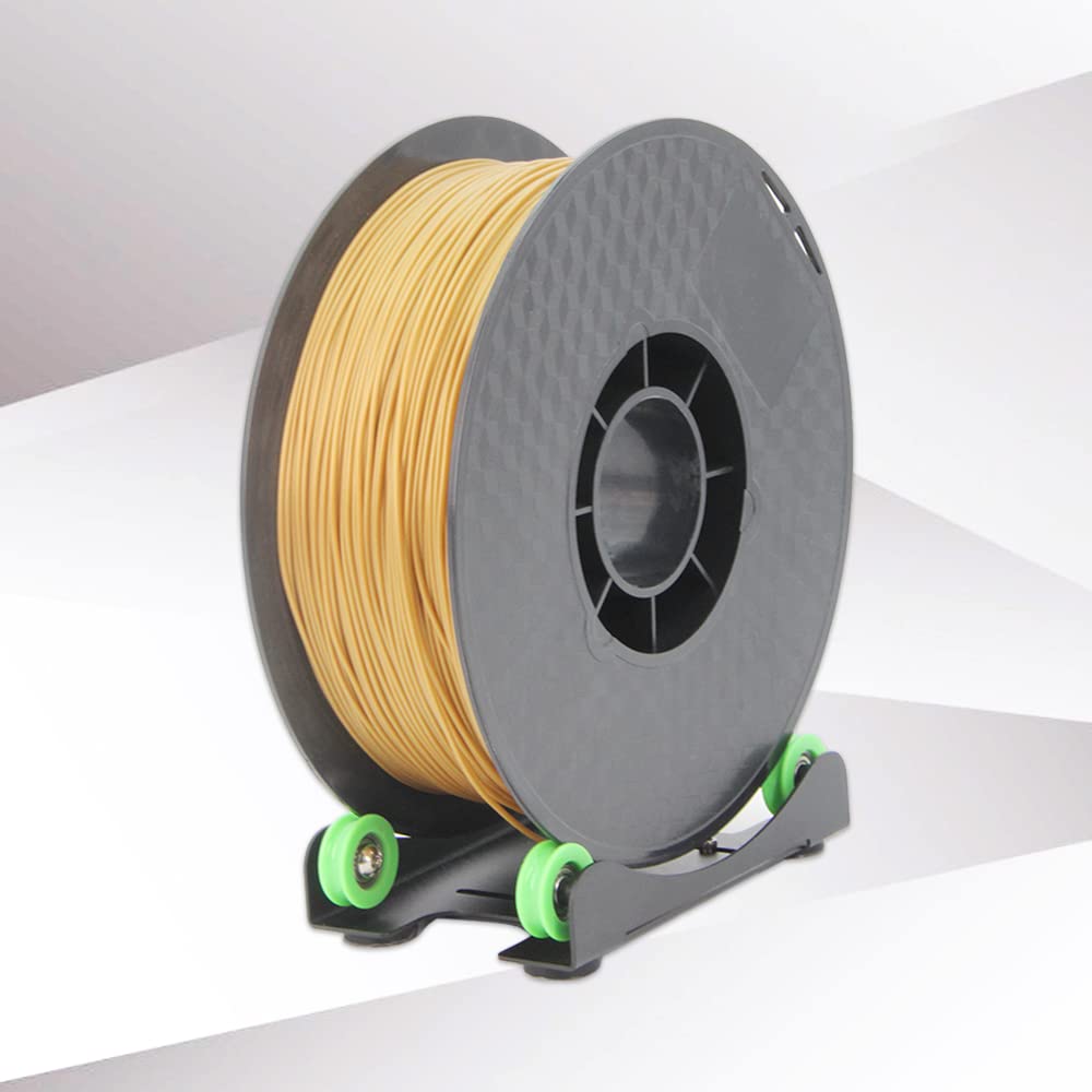 Yeebyee 3D Printer Filament Holder Universal Adjustable Material Shelf Fixed Support Tray Mount Rack Bracket with Bearing Pulley for PLA ABS 0.5kg-3kg All 3D Printer Filament Yeebyee