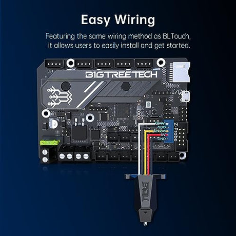 BIQU MicroProbe V2.0 Bed Leveling Sensor kit 3D Printer Auto Leveling Tool with High Precision High Quality Metal Probe Suitable for B1 BX H2 Ender-3 RatRig VC3 Voron 2.4 BIQU