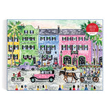 Michael Storrings Christmas in Charleston 1000 Piece Puzzle from Galison - Perfect Holiday Puzzle for Adults, Beautifully Illustrated Christmas Scene in Charleston, South Carolina, Fun Indoor Activity Galison