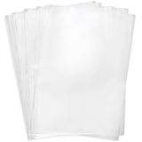 Shrink Wrap Bags,100Pieces 10x14 Inches Clear PVC Heat Shrink Wrap for Shoes, Soap, Book, Bath Bombs, Film DVD/CD, Candles, Jars and Homemade DIY Projects Morepack