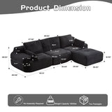 Compressed Sofa Large Sectional Couches for Living Room