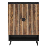 Shoe Cabinet With Doors, 7 Tier Storage Organizer