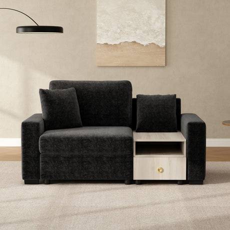 Modular Sofa Couch With Storage Armrest And Center Console HouseOfZazla