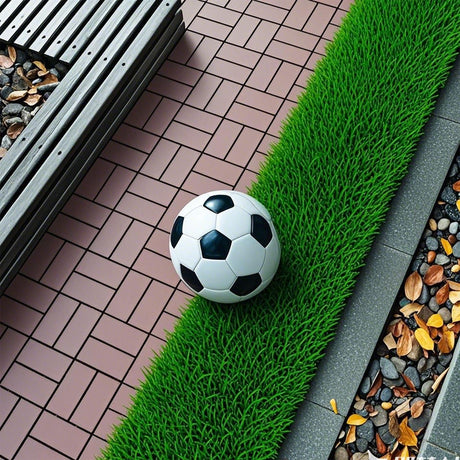 Plastic Interlocking Deck Tiles Patio Deck Tiles Waterproof Outdoor Use HouseOfZazla