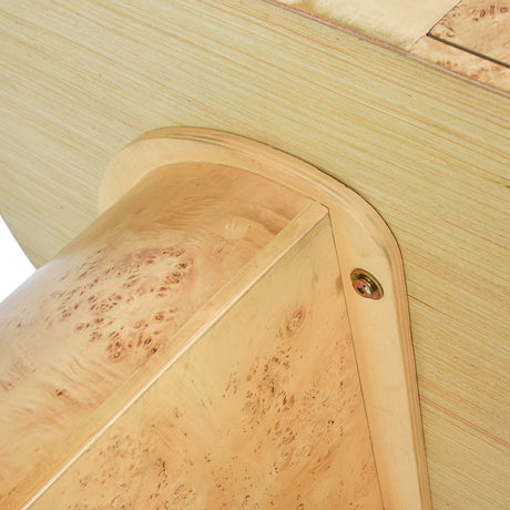 Jesse - Single Drawer Oval Computer Desk HouseOfZazla