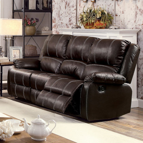 Zuriel - Synthetic Recliner Sofa HouseOfZazla