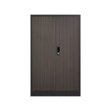 Metal Storage Cabinet With Locking Doors And Adjustable Shelf, Folding Filing Storage Cabinet, Folding Storage Locker Cabinet For Home Office, School, Garage