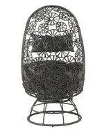 Hikre Clear Glass Patio Furniture Set