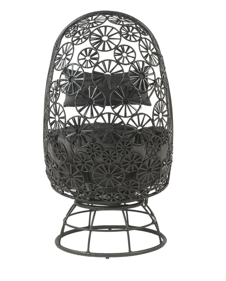 Hikre Clear Glass Patio Furniture Set HouseOfZazla