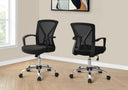 Office Chair with Adjustable Height and Swivel - Ergonomic Contemporary Design HouseOfZazla