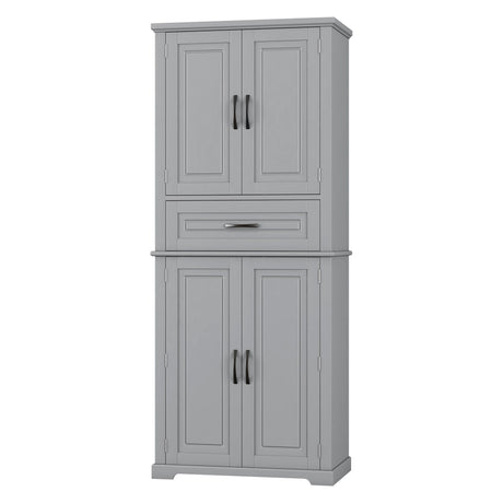 Bathroom Storage Cabinet With Multifunctional Storage Space HouseOfZazla