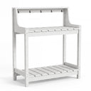 Potting Benches for Outside, HDPE Garden Potting Table with Storage HouseOfZazla