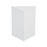 Triangle Bathroom Storage Cabinet With Adjustable Shelves, Freestanding Floor Cabinet For Home Kitchen