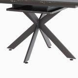 Modern Mid-Century Dining Table Set With Extendable Design