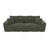 4 Seat Modern Comfy Upholstered Sofa Cloud Couch