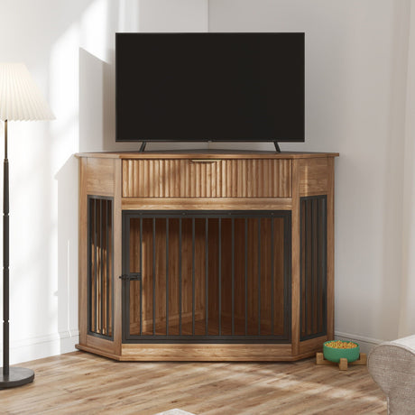 Corner Dog Crate HouseOfZazla