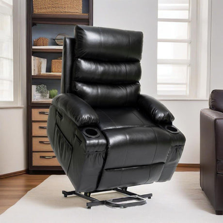 Large Electric Power Lift Recliner Chair Sofa with Massage and Heat HouseOfZazla