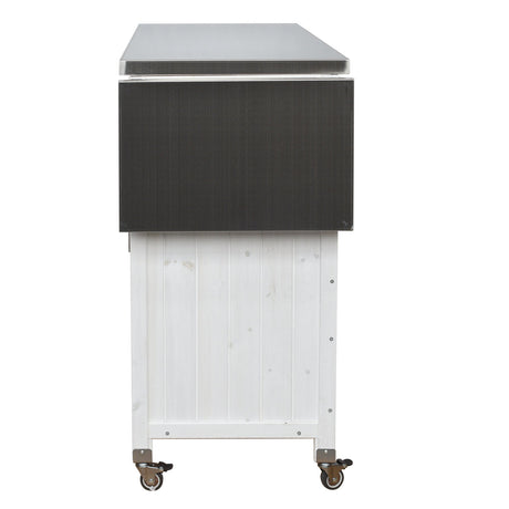 Foldable Outdoor Kitchen Island Patio Cart with Storage HouseOfZazla