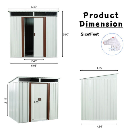 Outdoor Storage Shed HouseOfZazla