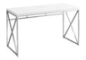 Computer Desk for Home Office, Laptop, Glossy Contemporary & Modern HouseOfZazla
