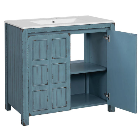 Bathroom Vanity Organizer With Sink, Combo Cabinet Set, Bathroom Storage Cabinet HouseOfZazla