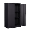 Metal Storage Cabinet With Locking Doors And Adjustable Shelf, Folding Filing Storage Cabinet, Folding Storage Locker Cabinet For Home Office, School, Garage HouseOfZazla