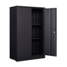 Metal Storage Cabinet With Locking Doors And Adjustable Shelf, Folding Filing Storage Cabinet, Folding Storage Locker Cabinet For Home Office, School, Garage HouseOfZazla