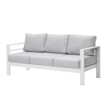 All-Weather Patio Sofa & Cushions, 3 Seat Outdoor Couch HouseOfZazla