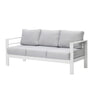 All-Weather Patio Sofa & Cushions, 3 Seat Outdoor Couch HouseOfZazla