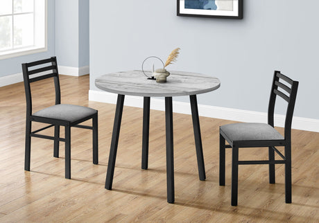 3 Pieces Dining Table Set, Small, Drop Leaf, Contemporary & Modern HouseOfZazla