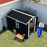 Campcraft 8x6 FT Outdoor Metal Storage Shed