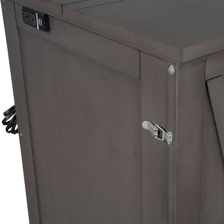 Solid Pine Murphy Bed Chest Cube Cabinet Bed With Charging Station And Large Storage Drawer For Home Office Or Small Room HouseOfZazla