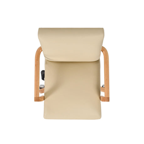 Dumont - Modern Farmhouse High Back Executive Home Office Chair - Neutral Cream Beige / Natural HouseOfZazla