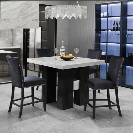 Mikha - Bar Table And Bar Stool HouseOfZazla