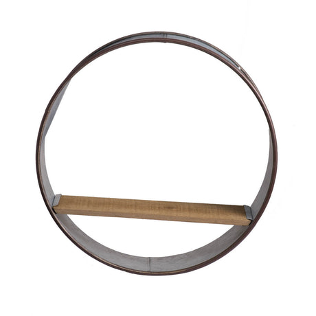 Farmhouse Round Metal Wall Planter (Set of 5) - Gray HouseOfZazla