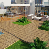 Patio Deck Tiles, Pack Of 22