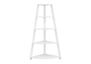 4-Tier Corner Bookshelf, Modern & Contemporary Style HouseOfZazla
