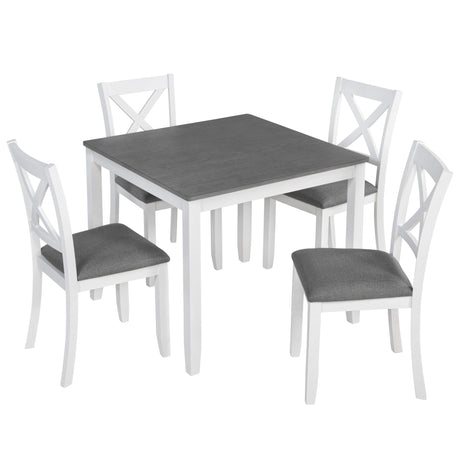 Modern Dining Table Set With Chairs For Kitchen HouseOfZazla